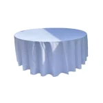 Okrugli stolnjak bela