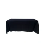 Pravougaoni stolnjak crna