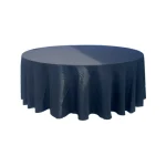 Okrugli stolnjak crna