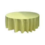 Okrugli stolnjak žuta