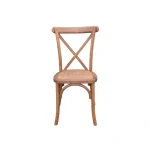 X Cross stolica drvena